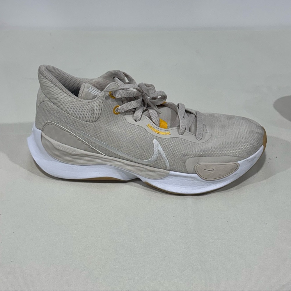 Nike Renew Elevate 3 Phantom University Gold Men's Basketball Shoes Size 11